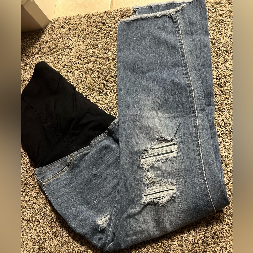 Over the belly jeans- Isabel maternity